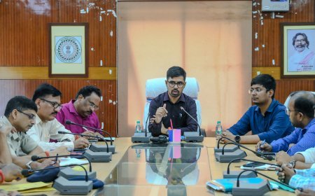 माननीय राष्ट्रपति के आगमन की तैयारियों को लेकर उपायुक्त की अध्यक्षता में बैठक का आयोजन