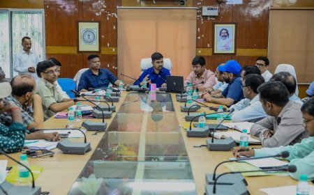 राष्ट्रपति के आगमन की तैयारियों को लेकर उपायुक्त व पुलिस अधीक्षक की अध्यक्षता में बैठक का आयोजन