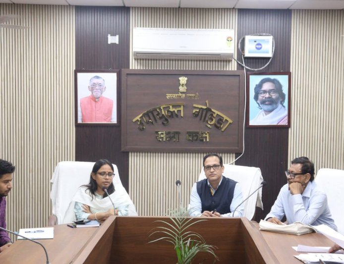 केंद्रीय टीम के द्वारा साहेबगंज.गोड्डा.दुमका मेगा बल्क वाटर सप्लाई स्कीम का किया गया निरीक्षण।