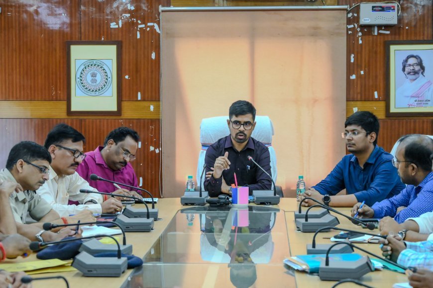 माननीय राष्ट्रपति के आगमन की तैयारियों को लेकर उपायुक्त की अध्यक्षता में बैठक का आयोजन