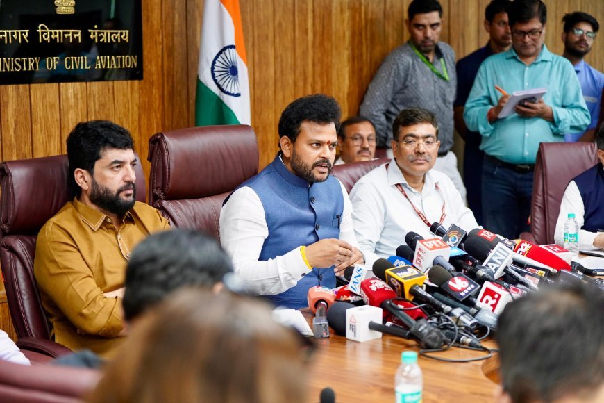 नागर विमानन मंत्री श्री राममोहन नायडू ने एआई171 दुर्घटना पर मीडिया को संबोधित किया