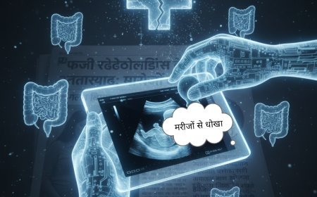 स्वास्थ्य विभाग मौन: मधुपुर में वर्षों से तकनीशियन के सहारे संचालित  अल्ट्रासाउंड सेंटर सिंडिकेट मरीजों के साथ कर रहे हैं धोखा