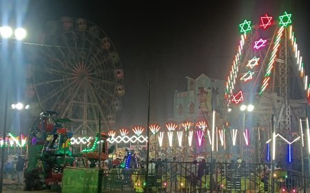 मधुपुर में चल रहा “डिज़्नीलैंड मेला”, बच्चों से लेकर परिवारों तक में दिखा उत्साह