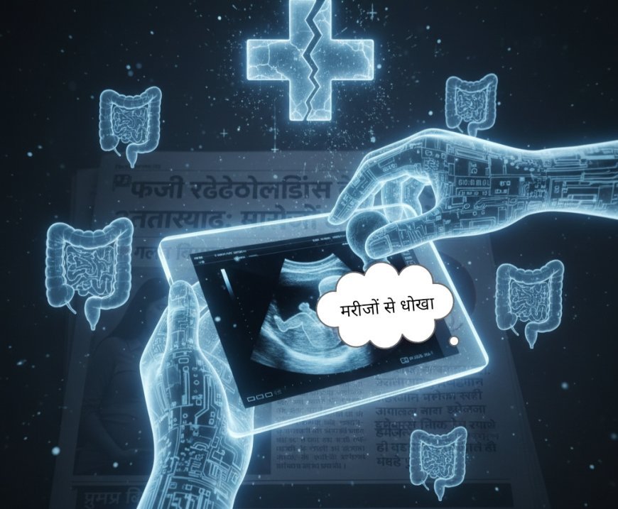 स्वास्थ्य विभाग मौन: मधुपुर में वर्षों से तकनीशियन के सहारे संचालित  अल्ट्रासाउंड सेंटर सिंडिकेट मरीजों के साथ कर रहे हैं धोखा