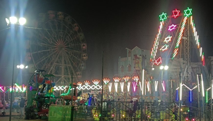 मधुपुर में चल रहा “डिज़्नीलैंड मेला”, बच्चों से लेकर परिवारों तक में दिखा उत्साह