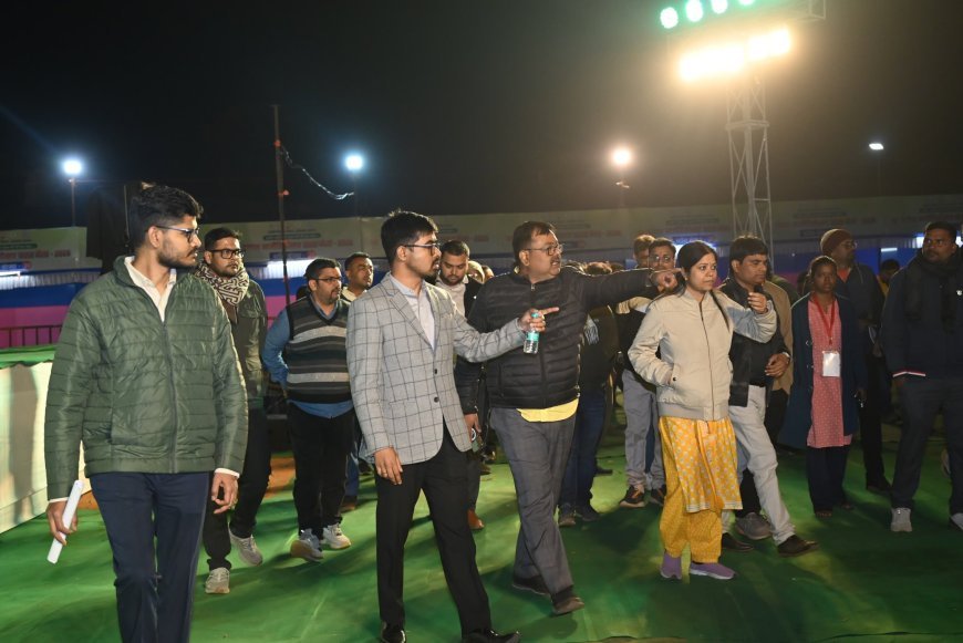 देवघर में पलाश आजीविकोत्सव सरस मेला को लेकर तैयारियां तेज, उपायुक्त ने लिया जायजा